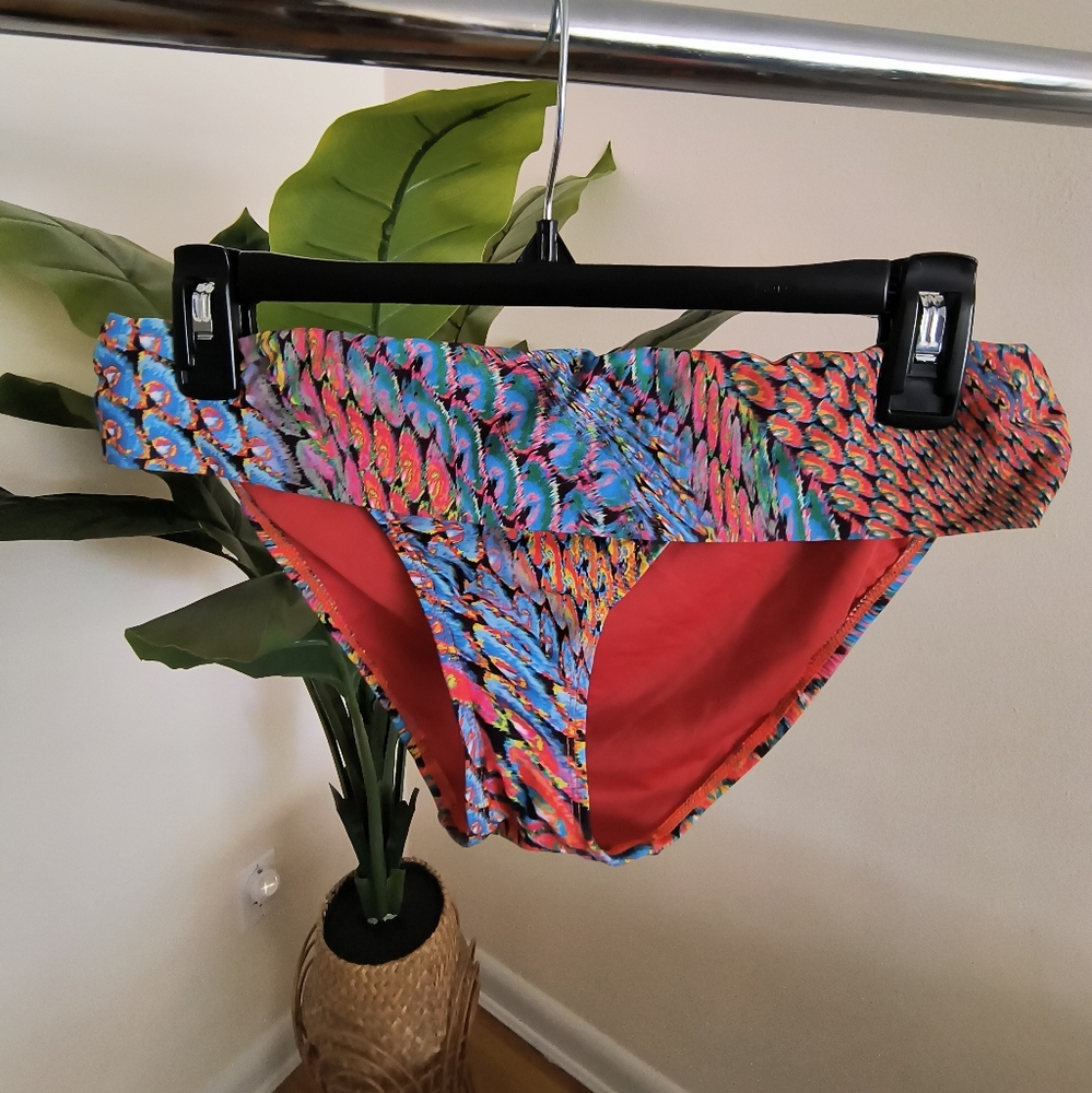 Pilyq PQ  Multicolor Folded Waist Bikini Medium
